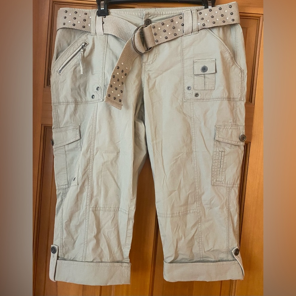 Apt. 9 Khaki Pants with Belt size 14